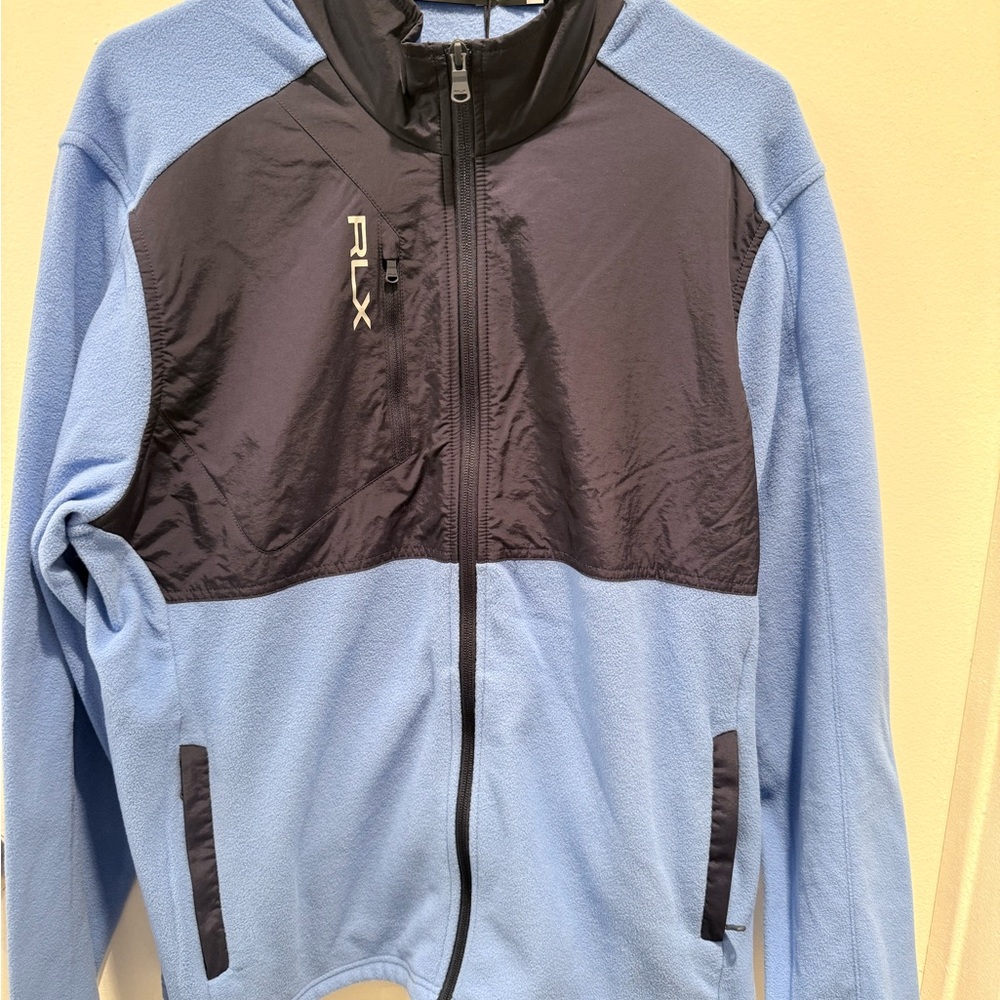 Ralph Lauren RLX Light Blue Fleece Jacket